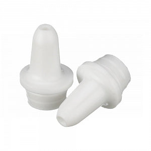 DWK Life Sciences Wheaton 13mm LDPE Control Dropper Tip - LDPE Extended Control Dropper Tip, 13 mm, White - 242420