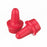DWK Life Sciences Wheaton 15mm LDPE Control Dropper Tip - LDPE Extended Control Dropper Tip, 15 mm, Red - 242422