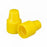 DWK Life Sciences Wheaton 8-425 PP Dropper Tip Caps - Polypropylene Dropper-Tip Cap, Size 8-425, Yellow - 242508