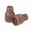DWK Life Sciences Wheaton 8-425 PP Dropper Tip Caps - Polypropylene Dropper-Tip Cap, Size 8-425, Brown - 242509