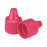 DWK Life Sciences Wheaton 15-415 PP Dropper Tip Caps - Polypropylene Dropper-Tip Cap, Size 15-415, Red - 242512