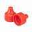 DWK Life Sciences Wheaton 20-410 PP Dropper Tip Caps - Polypropylene Dropper-Tip Cap, Size 20-410, Orange - 242523