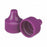 DWK Life Sciences Wheaton 20-410 PP Dropper Tip Caps - Polypropylene Dropper-Tip Cap, Size 20-410, Purple - 242527