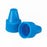 DWK Life Sciences Wheaton 13-425 PP Dropper Tip Caps - Polypropylene Dropper-Tip Cap, Size 13-425, Blue - 242534
