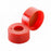DWK Life Sciences Wheaton Snap Cap - E-Z Vial Red Polyethylene, Snap Caps with Red PTFE / Silicone / PTFE Septa Liner, 11 mm - 242772-04