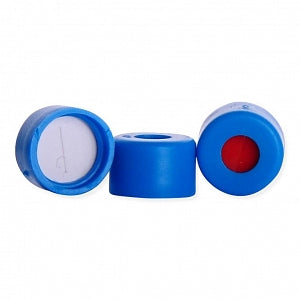 DWK Life Sciences Wheaton Snap Caps with FEP / Silicone Septa - KIT, INSERT, CLR, BLUE, FEP / SIL, W/CAP, 350UL - 07-0020B-201
