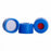 DWK Life Sciences Wheaton Snap Caps with FEP / Silicone Septa - KIT, INSERT, CLR, BLUE, FEP / SIL, W/CAP, 350UL - 07-0020B-201
