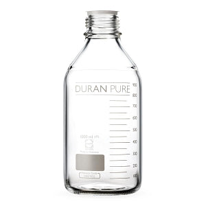 Wheaton Duran Pure Clear Bottles - BOTTLE, DURAN PURE, GLASS, CLEAR, GL45, 10L - 818018606