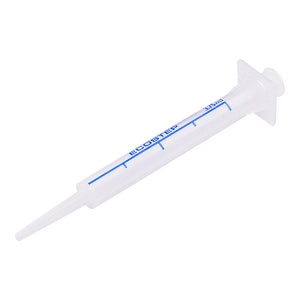DWK Life Sciences Wheaton Ecostep 3.75 mL Disposable Syringe - Disposable Polypropylene Pipettor Syringes, 3.75 mL, Blue, Nonsterile - 851608