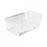 DWK Life Sciences Wheaton Dish Only - Type III Soda Lime Glass 50-Slide Clear Staining Dish, 185 mm x 88 mm x 78 mm - 900401