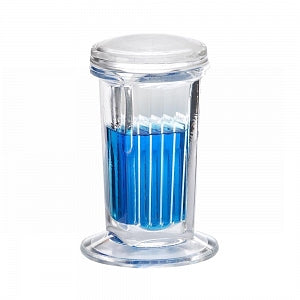 DWK Life Sciences Wheaton Slide Staining Jar With Cover - Soda Lime Glass Type III Coplin Staining Jar with Cover, Clear, 28 mm L x 26 mm W x 92 mm D - 900470