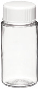 DWK Life Sciences Wheaton LS Vial with Urea Cap - Life Science Vial, Urea Cap, PET, Foil Liner, 20 mL, Caps Packaged Separately - 986742
