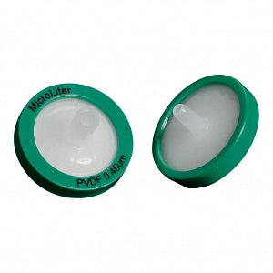 DWK Wheaton 25 mm Syringe Filters - FILTER, SYRINGE, 25MM, 0.45UM, PVDF - F25-4045
