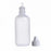 DWK Life Sciences Wheaton Stream Tip LDPE Bottle - Round LDPE Dropping Bottle with Stream Tip, Natural Color, 125 mL - W211607