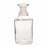 DWK Wheaton 50 mL Dropping Bottle with Ground Stopper - BOTTLE, DROPPING, W/STOPPER, GLS, CLR, 50ML - W211734