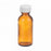 DWK Life Sciences Wheaton 1 oz. Amber Bottle with PTFE Liner - BOTTLE, GLASS, BS RD, PTFE LNR, AMB, 1OZ - W216842