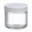 DWK Clear Straight-Sided Jar with TFE-Lined Cap - JAR, GLASS, CLR, PP / PTFE LINER, 53-400, 2OZ - W216908