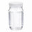 DWK Clear WM Type III Bottle - BOTTLE, SAMPLE, TYPE III, CLEAR, WM, 8OZ - W216930