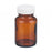 DWK Life Sciences Wheaton Amber WM PP / PTFE Bottle - Wide Mouth Packer Bottle, White Polypropylene Cap with PTFE-Faced Foamed Polyethylene Liner, Amber, 2 oz. - W216946