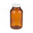 DWK Life Sciences Wheaton Amber WM PP / PTFE Bottle - Wide Mouth Packer Bottle, White Polypropylene Cap with PTFE-Faced Foamed Polyethylene Liner, Amber, 16 oz. - W216949
