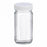 DWK Life Sciences Wheaton Type III Soda-Lime Clear Bottle - BOTTLE, TYPE III, CLEAR, PTFE LINED CAP, 4OZ - W217002