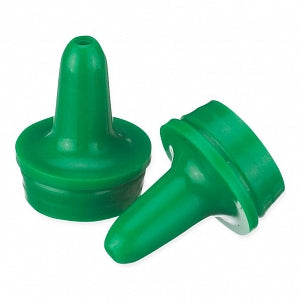 DWK Life Sciences Wheaton 20mm LDPE Control Dropper Tip - LDPE Extended Control Dropper Tip, 20 mm, Green - W242436-A