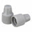 DWK Life Sciences Wheaton 8-425 PP Dropper Tip Caps - Polypropylene Dropper-Tip Cap, Size 8-425, Gray - W242505-A