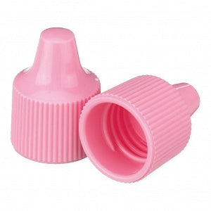 DWK Life Sciences Wheaton 15-415 PP Dropper Tip Caps - Polypropylene Dropper-Tip Cap, Size 15-415, Pink - W242511-A