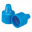 DWK Life Sciences Wheaton 15-415 PP Dropper Tip Caps - Polypropylene Dropper-Tip Cap, Size 15-415, Blue - W242514-A