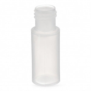 DWK Wheaton White Plastic 3 mL Dropper Bottle - BOTTLE, DROPPING, LDPE, NATURAL, 7ML - W242823A