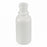 DWK Wheaton White Plastic 3 mL Dropper Bottle - BOTTLE, DROPPING, LDPE, WHITE, 15ML - W242835-A