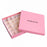 DWK Life Sciences Wheaton Cryofile Tissue Box - CryoFILE Water-Repellent Tissue Vial Storage Boxes, Pink, 25 Compartments for 50 Vials, 1" x 5" x 1" (130 x 130 x 25 mm) - W651610-P