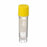 DWK Life Sciences Wheaton CryoElite Cap - CryoElite Sterile Polypropylene Cryogenic Vial, Yellow External Screw Cap, Writing Patch, 2 mL Capacity - W985866-100