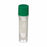 DWK Life Sciences Wheaton CryoElite Cap - CryoElite Sterile Polypropylene Cryogenic Vial, Green External Screw Cap, Writing Patch, 2 mL Capacity - W985867