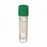 DWK Life Sciences Wheaton CryoElite Cap - CryoElite Sterile Polypropylene Cryogenic Vial, Green External Screw Cap, Writing Patch, 2 mL Capacity - W985867