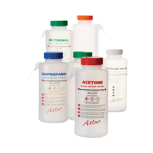 DWK Life Sciences Azlon Integral Round Wash Bottles - Azlon Integral Round Wash Bottle, Ethanol, 500 mL - WGW805P