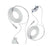 Westmed Biflo Nasal Mask Comfort Soft Plus - Nasal Mask with 7' Krot, Pediatric, Bunny - 0106