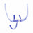 Westmed Adult Oral / Nasal Cannulas and Accessories - Adult CO2/O2 Oral / Nasal Cannula with Oral Sampler - 0430