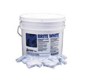 Waxie Sanitary Brite White Laundry Detergent - DETERGENT, LAUNDRY, BRITE WHITE, 1.2OZ PK - 531001