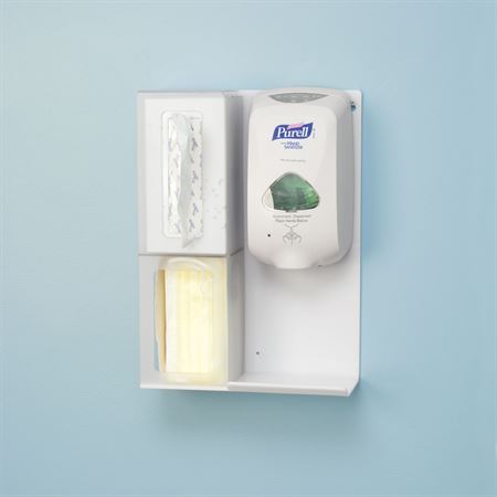 Wall Mount - 12.25"W x 5.8"D x 17.187"H Hygiene Station with Purell Dispenser