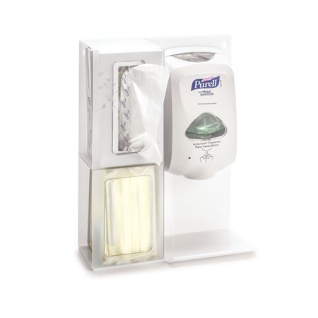 Wall Mount - 12.25"W x 5.8"D x 17.187"H Hygiene Station with Purell Dispenser