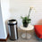 Open-Top Waste Can with Dual-Deodorizer Filter 13gal - Round - 14.25"W x 14.25"D x 25"H
