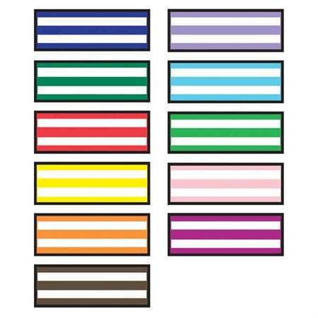 Instrument Sheet Tape Horizontal White Stripe