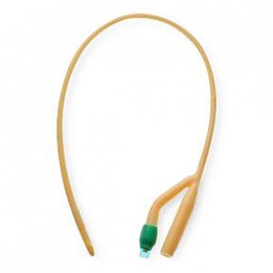 Amsino Medical 2-Way 100% Silicone Foley Catheters - Foley Catheter, 2-Way, Latex, 18 Fr, 5 cc - AS41018