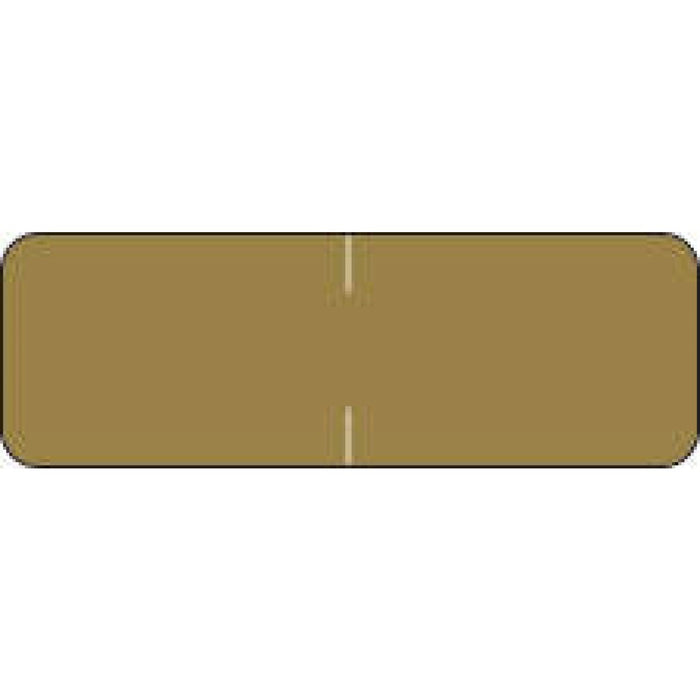 Barkley Compatible Color-Code Label Polylaminatedxbam Solid Block Compatible Series 1 1/2"W X 1/2"H 500/Roll