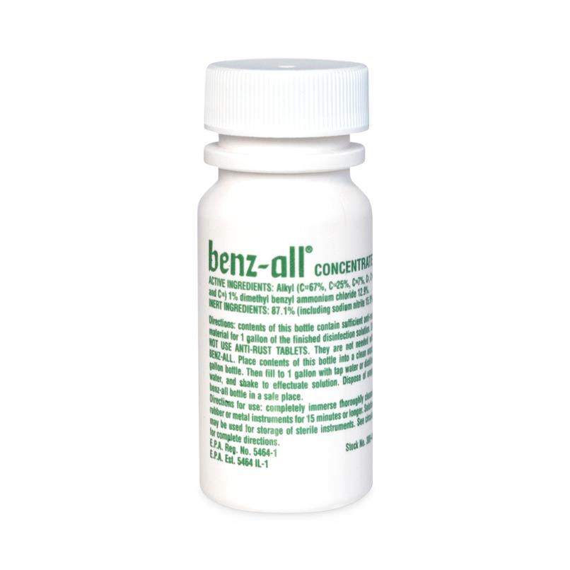 Xttrium Benz-All Germicidal Concentrate - BENZ-ALL, 40CC, 15/BX, 180/C ...