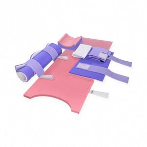 Xodus Medical Pink Pad Trendelenburg Positioning Kit - The Pink Pad Patient Positioning Kit with Arm Protectors and Head Positioner, Size XL, 3 Kits / Case - 40595
