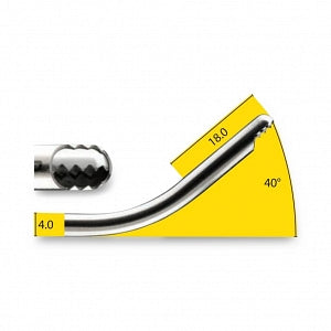 Xomed-Treace RADenoid Pediatric Blades - Radenoid Curved Blade, Pediatric, 4.0 M - 18-84008