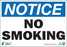 Zing Enterprises LLC Notice No Smoking Signs - SIGN, NOTICE NO SMOKING, 7X10, PLASTIC - 1133