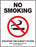 Zing Enterprises LLC New Jersey No Smoking Signs - SIGN, NO SMOKING, NJ, 7INWX10INH, ALUMINUM - 1857A